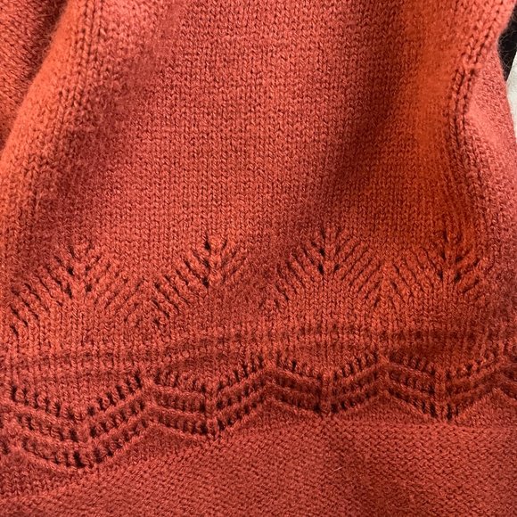 MinkPink Always Off the Shoulder Sweater Cranberry - Picture 4 of 4